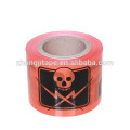 underground non detectable tape pe warning tape